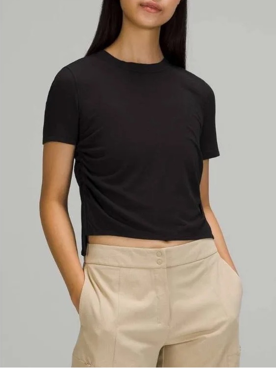 Lululemon Side Cinch Ribbed T-Shirt